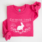 Cottontail Farms Candy Company, Retro Sign, Easter Sweatshirt