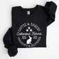 Cottontail Farms, Coffee and Bakery, Retro Sign, Easter Sweatshirt