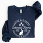 Cottontail Farms, Coffee and Bakery, Retro Sign, Easter Sweatshirt
