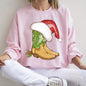 Country Christmas Cowboy Boots Sweatshirt