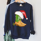 Country Christmas Cowboy Boots Sweatshirt