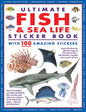 Ultimate Fish & Sea Life Sticker Book with 100 Amazing Stickers- Reusable Sticker Book
