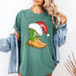 Cowboy Boots, Christmas, Santa, Country, Western, Xmas Tshirt Comfort Colors T-Shirt