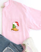 Cowboy Boots, Pocket, Santa, Holly, Cowgirl, Country, Western, Christmas, Snow, Winter, Xmas Pocket Tee Comfort Colors T-Shirt