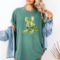 Cowboy Boots, St Patrick's Day, Shamrock, Clover, Lucky, Leprechaun Tshirt Comfort Colors T-Shirt