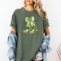 Cowboy Boots, St Patrick's Day, Shamrock, Clover, Lucky, Leprechaun Tshirt Comfort Colors T-Shirt