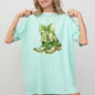 Cowboy Boots, St Patrick's Day, Shamrock, Clover, Lucky, Leprechaun Tshirt Comfort Colors T-Shirt