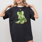 Cowboy Boots, St Patrick's Day, Shamrock, Clover, Lucky, Leprechaun Tshirt Comfort Colors T-Shirt