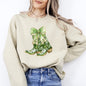 Cowboy Boots, St Patrick's Day, Shamrock, Clover, Lucky, Leprechaun Sweatshirt