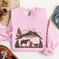Cowboy Christmas, Manger, Christian, Religious Sweatshirt