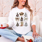Cowboy Christmas, Western, Christmas Trees, Cowboy Hat, Boots, Western, Country, Santa Sweatshirt