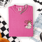 Cowboy Ghost, Lasso, Halloween, Cute, Western, Country, Pocket, Comfort Colors T-Shirt