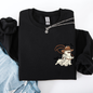 Cowboy Ghost, Lasso, Halloween, Cute, Western, Country, Pocket Sweatshirt