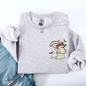 Cowboy Ghost, Lasso, Halloween, Cute, Western, Country, Pocket Sweatshirt