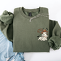Cowboy Ghost, Lasso, Halloween, Cute, Western, Country, Pocket Sweatshirt