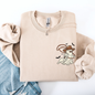 Cowboy Ghost, Lasso, Halloween, Cute, Western, Country, Pocket Sweatshirt