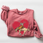 Cowboy Heart, Western, County, Valentine's Day Sweatshirt