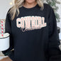 Cowgirl Christmas Retro Sweatshirt