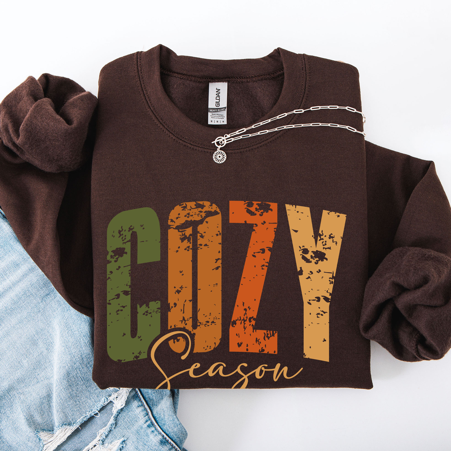 Cozy Season, Fall Vibes, Retro Varsity, Autumn, Pumpkin Sweatshirt