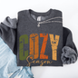 Cozy Season, Fall Vibes, Retro Varsity, Autumn, Pumpkin Sweatshirt