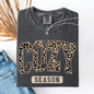 Cozy Season, Leopard Print, Halloween, Autumn, Fall, Comfort Colors T-Shirt
