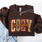 Cozy Season, Patterns, Fall Vibes, Retro Varsity, Autumn, Pumpkin Sweatshirt
