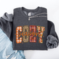 Cozy Season, Patterns, Fall Vibes, Retro Varsity, Autumn, Pumpkin Sweatshirt