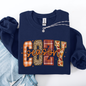 Cozy Season, Patterns, Fall Vibes, Retro Varsity, Autumn, Pumpkin Sweatshirt