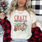 Crazy Christmas Lady, Retro, Santa Super Soft Tees