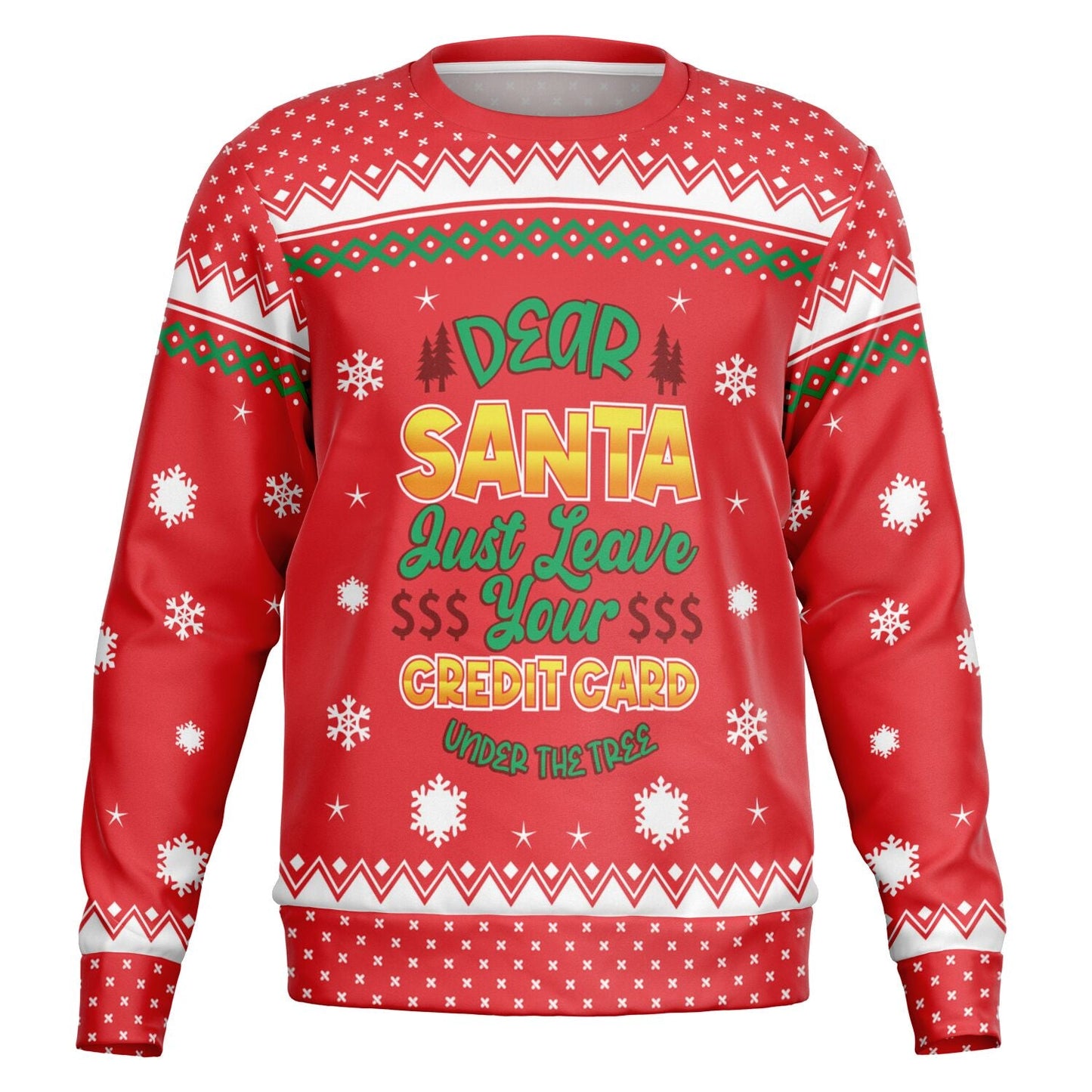 Credit Card Christmas Sweatshirt