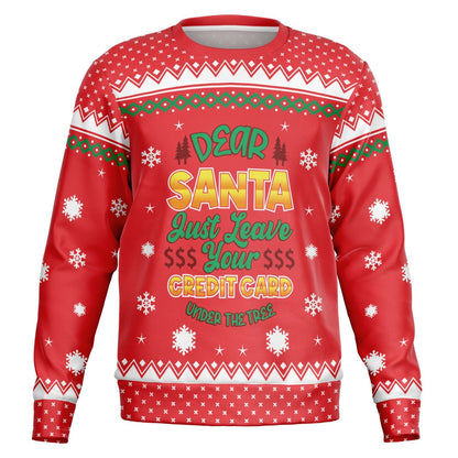 Credit Card Christmas Sweatshirt