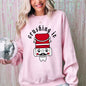 Crushing It, Retro Nutcracker, Christmas, Ballet, Winter, Santa, Xmas Sweatshirt