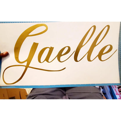 Custom Name Vinyl Room Wall Decal Sticker
