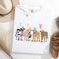 Cute Cows, Easter, Bunny, Jesus, Rabbit, Holiday Tshirt Comfort Colors T-Shirt