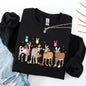 Cute Cows, Easter, Bunny, Jesus, Rabbit, Holiday Sweatshirt