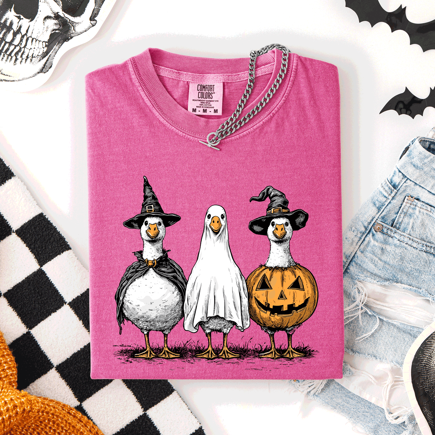 Cute Halloween Geese, Funny, Cute, Comfort Colors T-Shirt