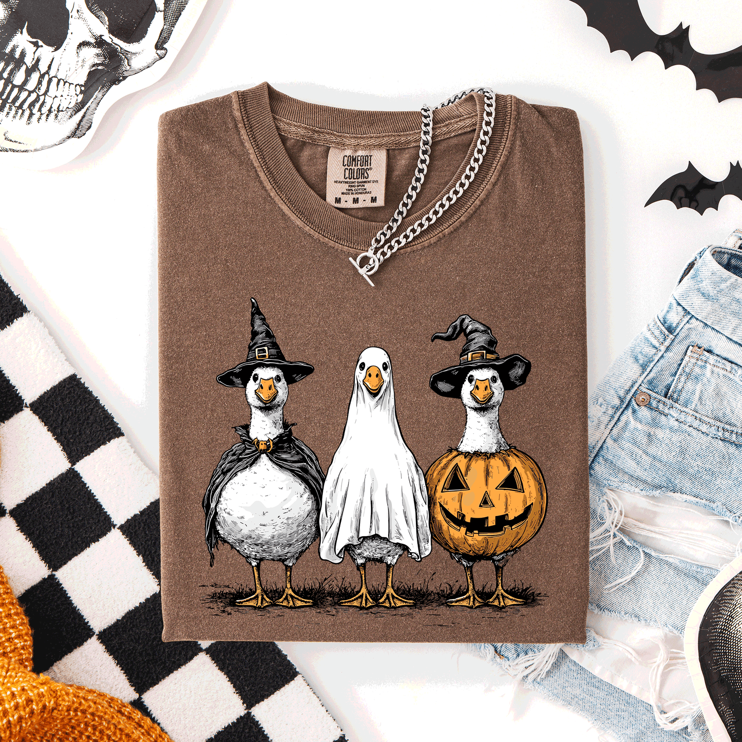 Cute Halloween Geese, Funny, Cute, Comfort Colors T-Shirt