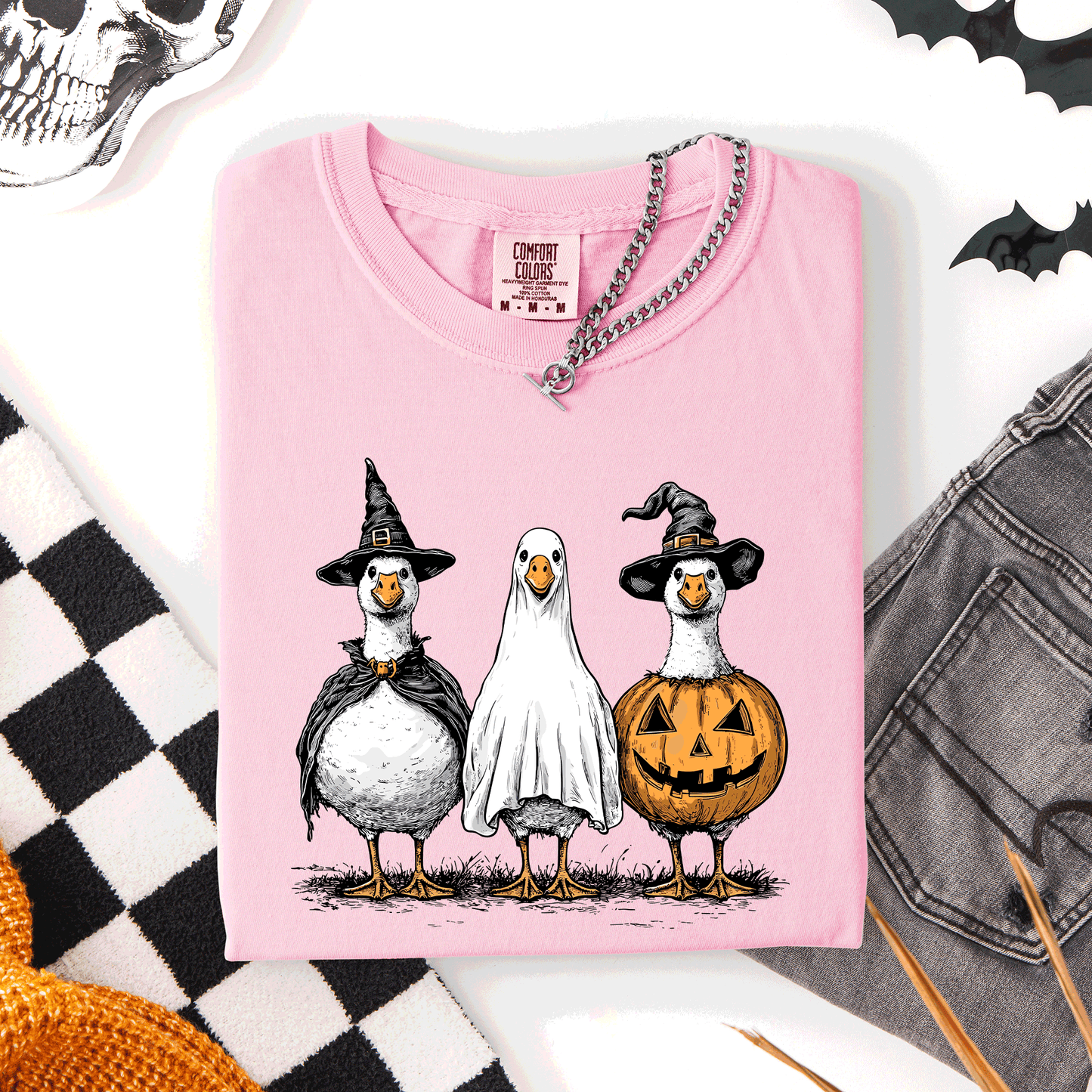 Cute Halloween Geese, Funny, Cute, Comfort Colors T-Shirt