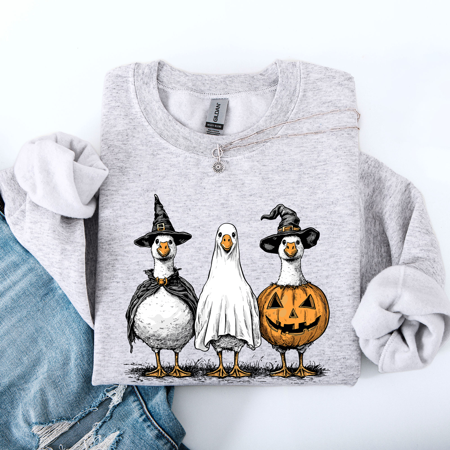 Cute Halloween Geese, Funny, Cute Sweatshirt
