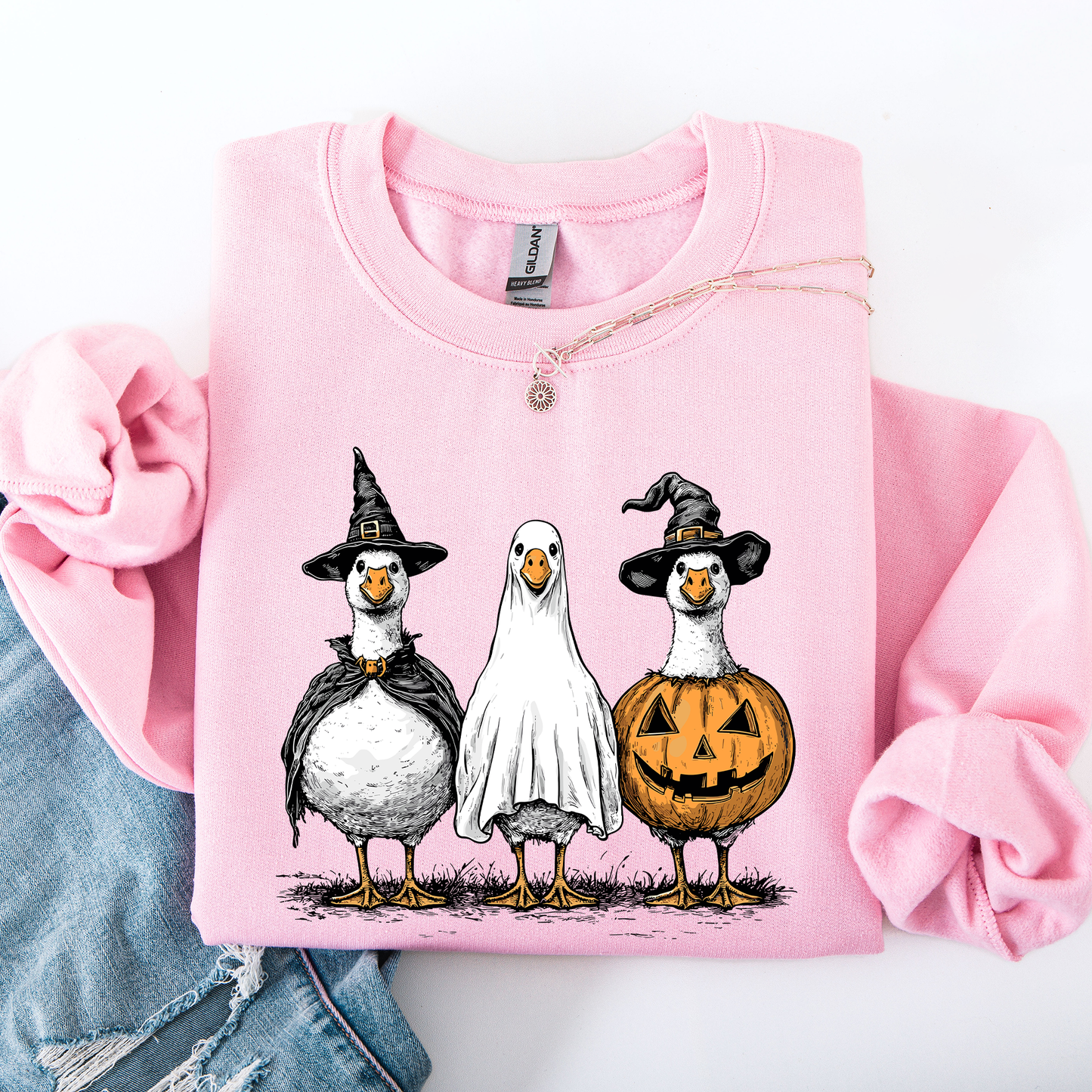 Cute Halloween Geese, Funny, Cute Sweatshirt