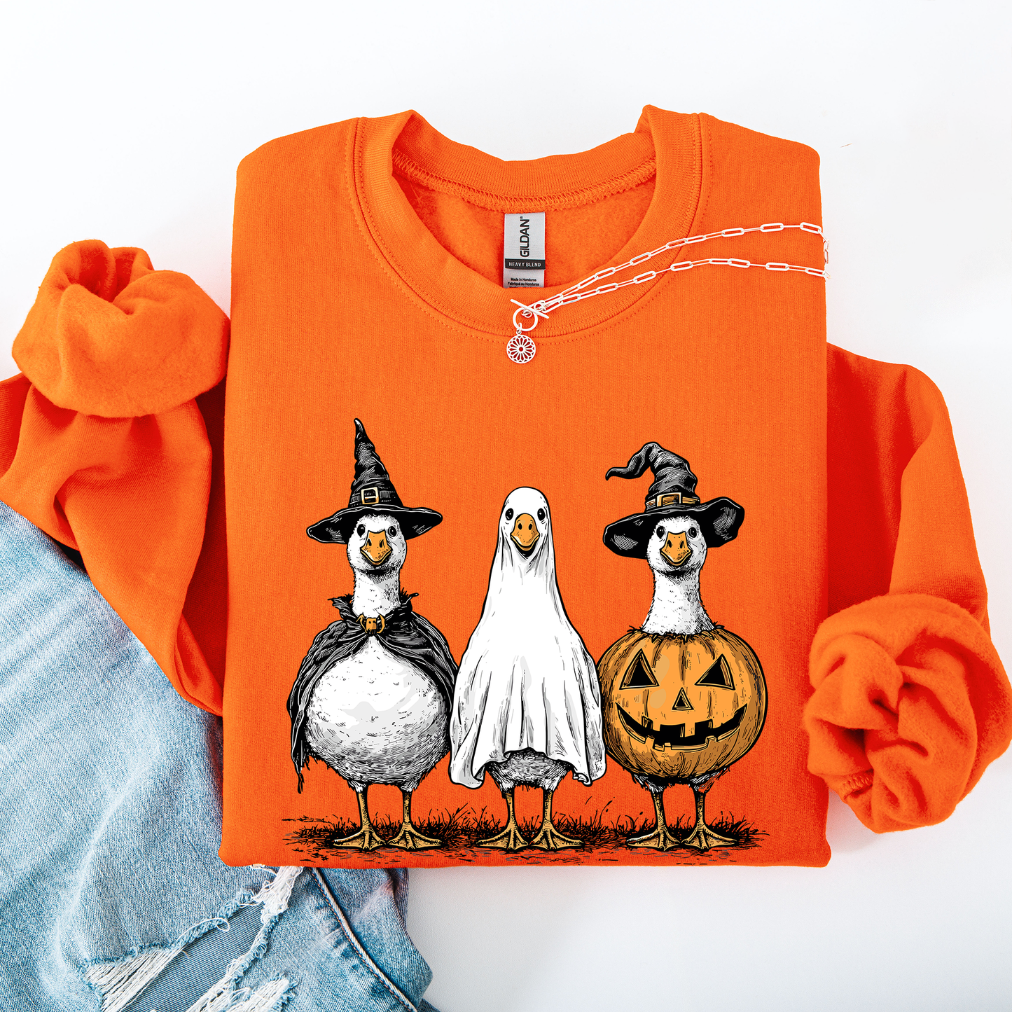 Cute Halloween Geese, Funny, Cute Sweatshirt