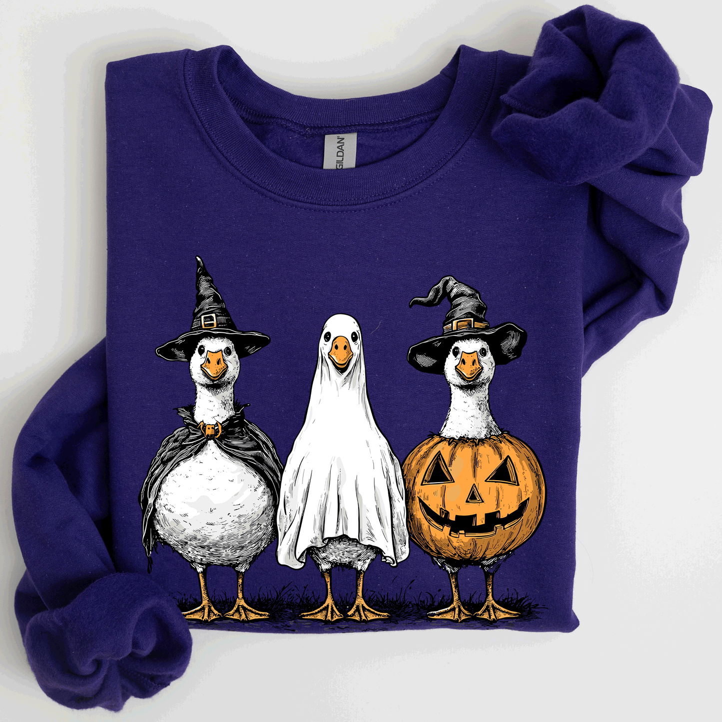 Cute Halloween Geese, Funny, Cute Sweatshirt