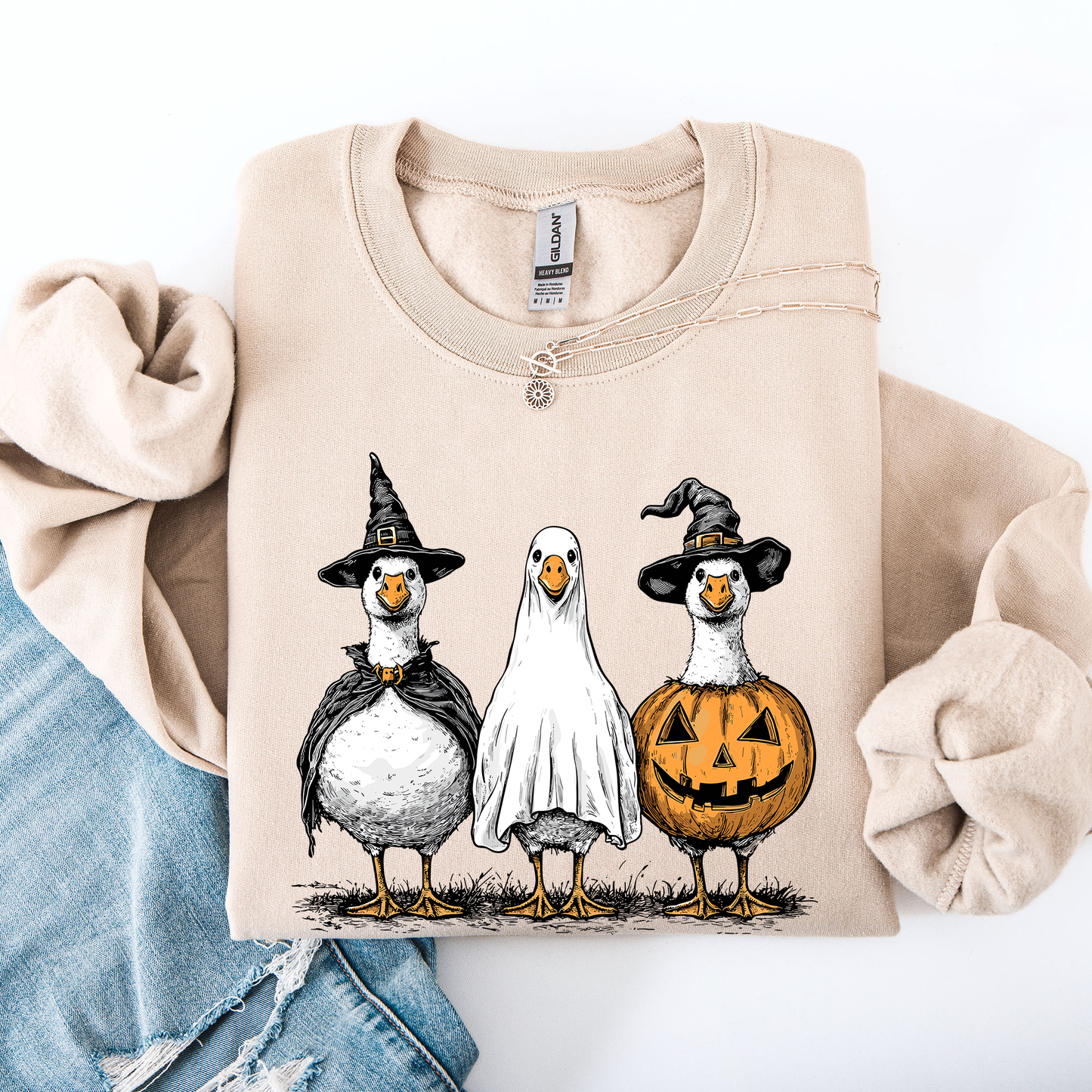 Cute Halloween Geese, Funny, Cute Sweatshirt