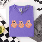 Cute Halloween Ghosts, Pattern, Coquette, Comfort Colors T-Shirt