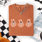 Cute Halloween Ghosts, Pattern, Coquette, Comfort Colors T-Shirt