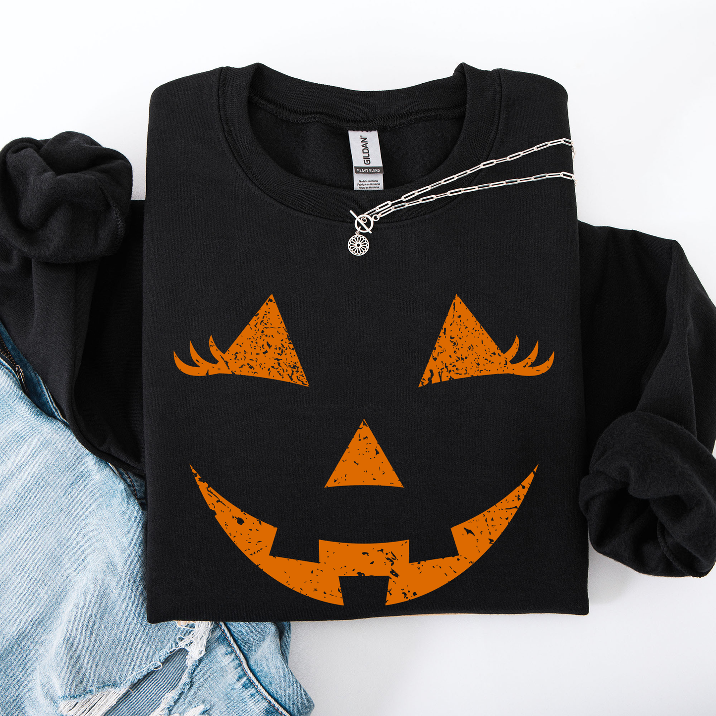 Cute Jack o Lantern, Halloween Sweatshirt