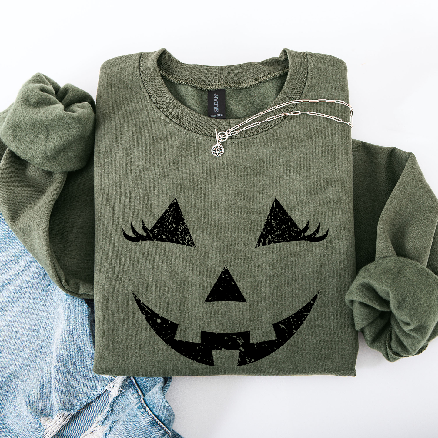 Cute Jack o Lantern, Halloween Sweatshirt