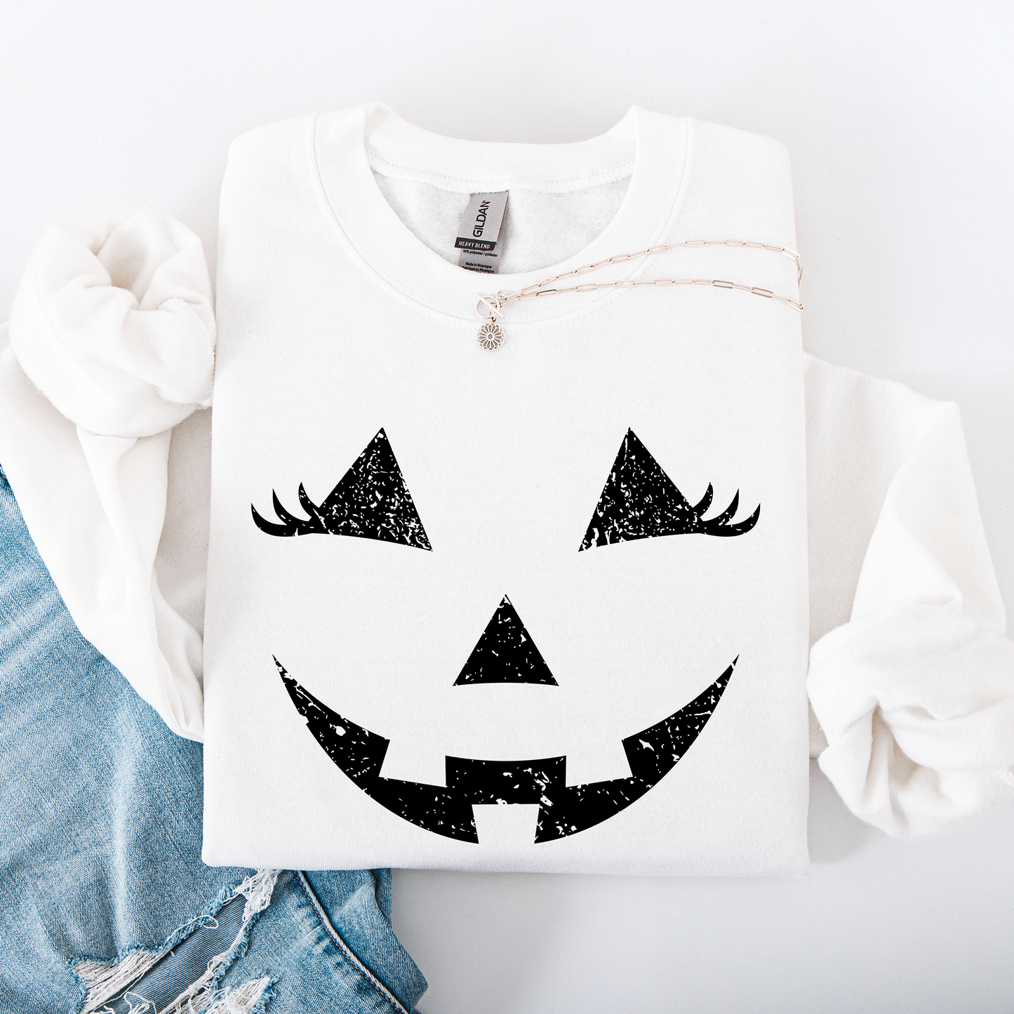 Cute Jack o Lantern, Halloween Sweatshirt