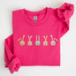 Cute Rabbits In A Row, Easter Bunny Sweatshirt