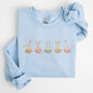 Cute Rabbits In A Row, Easter Bunny Sweatshirt
